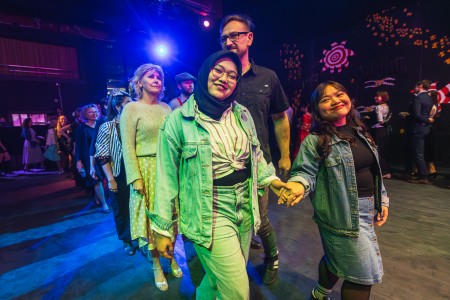 Absolwenckie potupaje na UMK [fot. Szymon Zdziebło]